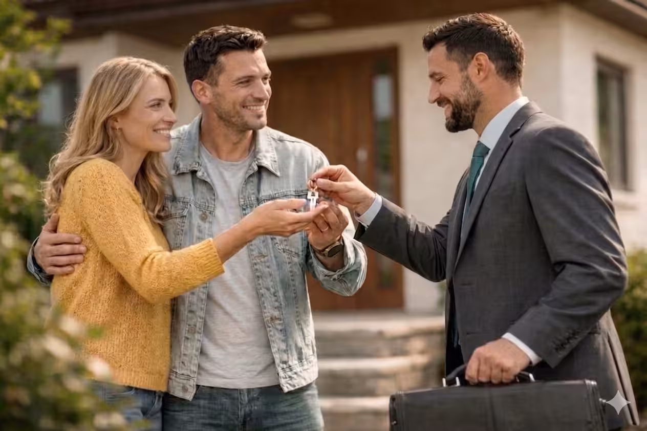 Professionelle Immobilienberatung im Gespräch