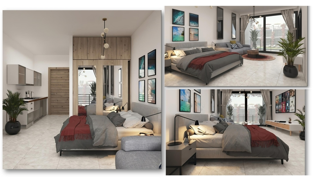 "Hawaii Homes" - Garten Studio Appartement (Projektbeispiel)