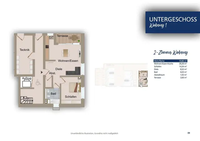 WRS Immobilien - Heilbronn - Neubau 2 Zimmer ETW - Bezug 2025 - käuferprovisionsfrei -