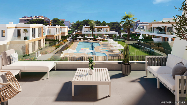 Neubau-Doppelhaushälfte in Cala Ratjada