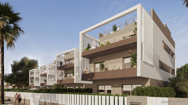NEUBAU am karibischen Strand "Es Trenc" auf Mallorca --- DESIGNER-PENTHOUSE-WOHNUNG!!!