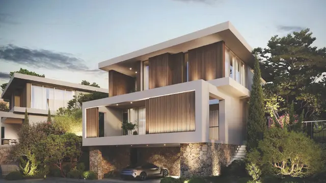 Luxusvilla West-Zypern: Privater Pool, Aufzug, Meerblick, 5 Min. zum Strand - Top-Investment Pegeia