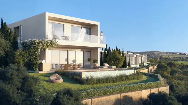 Spektakuläre Meerblick-Villa - 99 m² Veranden & Pool - Gated Community - Erstbezug 2026 - Paphos