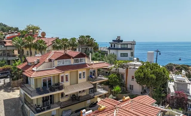 1184 Alanya, Kale, 4 Zimmer Duplex Wohnung, Meerblick