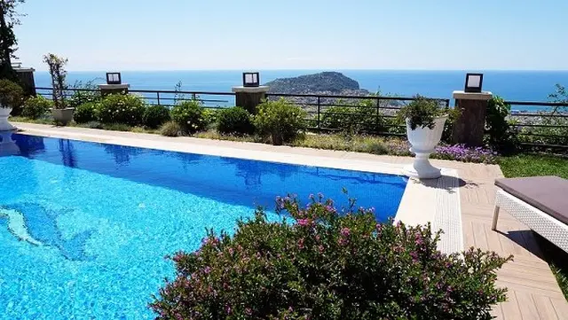 Türkei, Alanya. Eine verträumte6 5 Zi.  Villa mit Panoramablick. 815