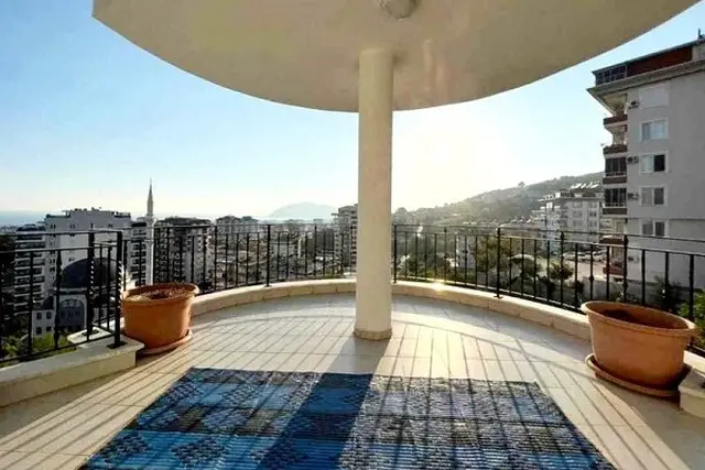 Türkei, Alanya. Möbl. 3 Zi. Wohn., großer Balkon, Meerblick. 862