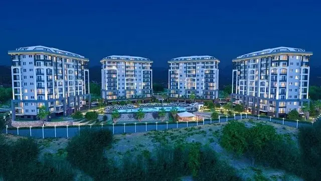 Türkei, Alanya. Maximaler Komfort in dieser 2 Zimmer Wohnung. 898
