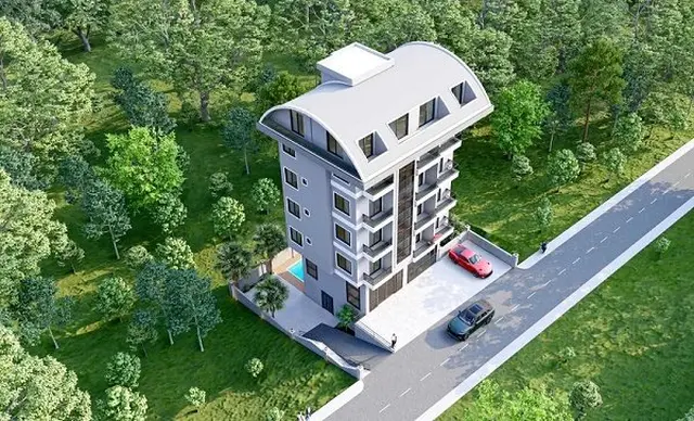 Türkei, Alanya. Erschwingliche 1+1-Wohnung in Avsallar. Ihr ideales Zuhause am Meer! 1021