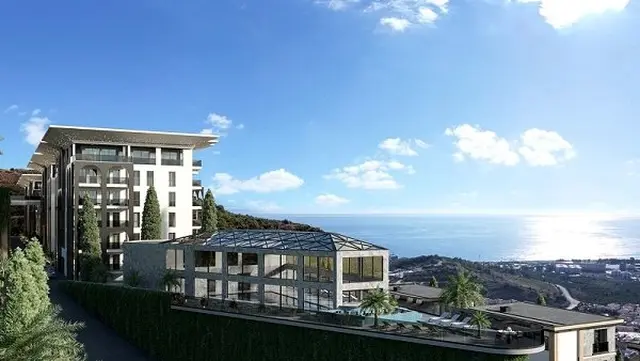 Türkei Alanya. Eine Premium Residenz mit 8000 m² Sozial bereich. 1033