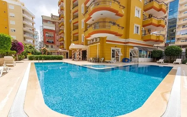 1074 Moderne 3 Zimmer Wohnung in Alanya Mahmutlar mit  Pool
