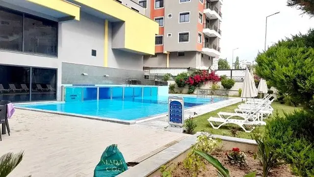 1093  Moderne 3-Zimmer-Wohnung mit Meerblick in Mahmutlar. Nur 400 m zum Strand.