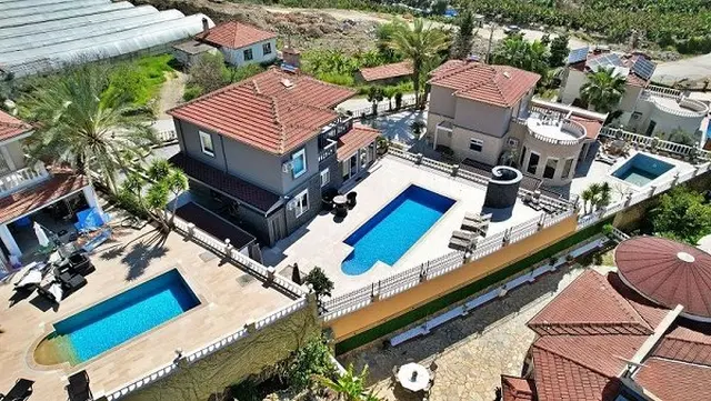 1105 Freistehende Luxus Villa in Mahmutlar, Alanya.