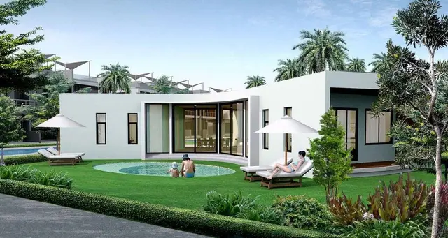 Modernes Traumhaus als Projekt zu verkaufen