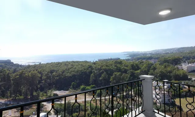 Skyvilla / Penthaus im Grünen mit toller Aussicht in  Avsallar - Alanya !!!