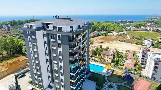 1+1 Wohnungen in Avsallar - Meerblick, Investition