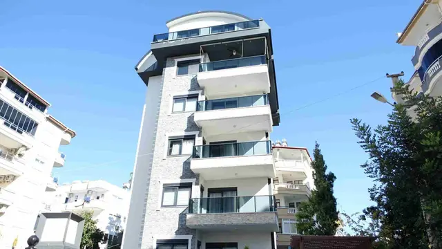 Modernes 2+1 Duplex Apartment Mit Meerblick In Alanya Avsallar - Zu Verkaufen