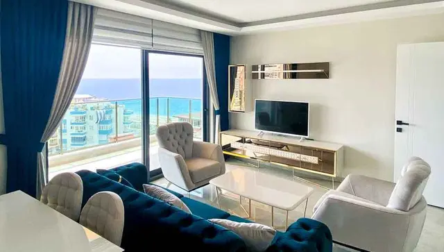 Meerblick 2+1 Wohnung zum Verkauf in Alanya Mahmutlar | 95 m²