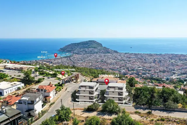 Luxusvilla - Unvergleichlicher Meer- & Naturblick in Alanya