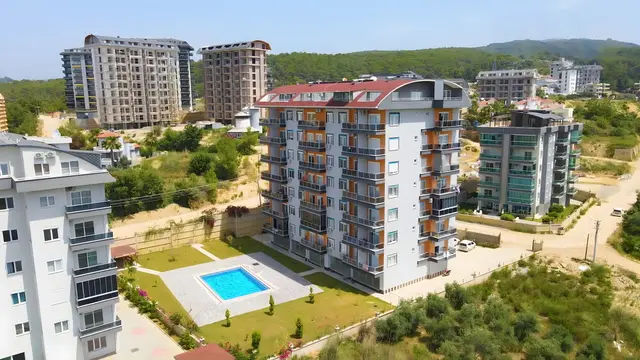 1+1 Wohnung zum Verkauf in Alanya Avsallar | Neubau 2024 | Voll möbliert!