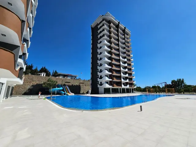 Möblierte Studio-Wohnung in Alanya Mahmutlar zu verkaufen | Neubau 2024 | Perfekte Investition!