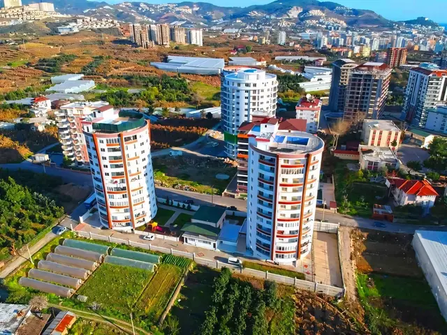 1+1 Wohnung zum Verkauf in Alanya Mahmutlar | 60 m² | Voll möbliert | 900 m zum Meer
