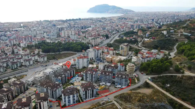3+1 Wohnung zum Verkauf in Alanya Ciplakli - Oba | 140 m² | Staatsbürgerschaft geeignet | 1,3 km zum Meer