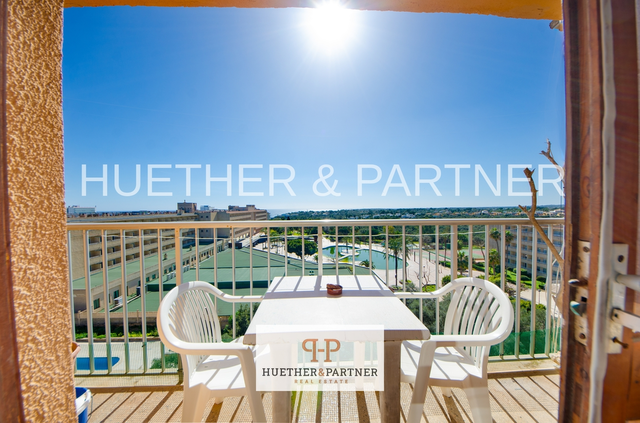 Sonniges Studio mit Terrasse und traumhaftem Meerblick