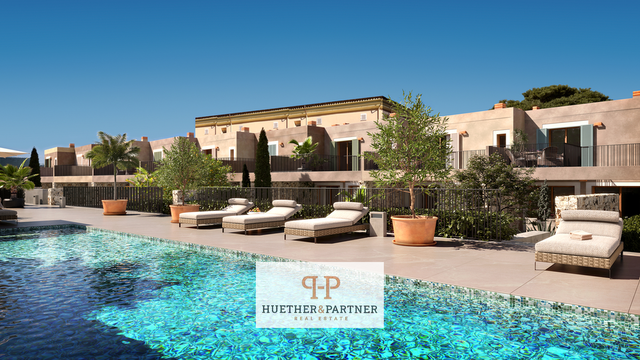 Mediterranes Neubau-Stadthaus mit Südterrasse und Pool in ruhiger Lage von Artà