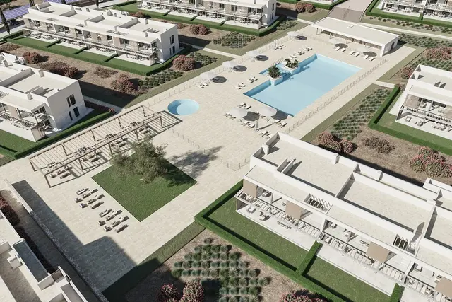 Neubau Penthouse mit großer Terrasse und Gemeinschaftspool