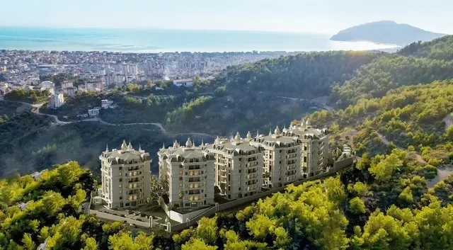Modernes Wohnen mit Urlaubsgefühl an der Türkischen Riviera, Alanya Oba