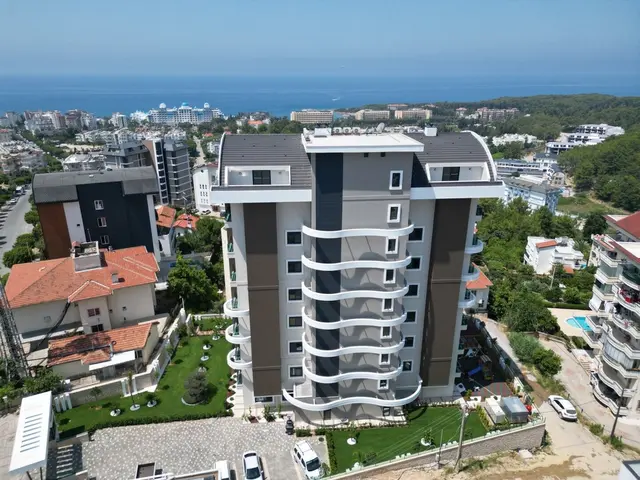 Modernes Wohnen in Avsallar mit Strandnähe, Pool und Wellnesskomfort