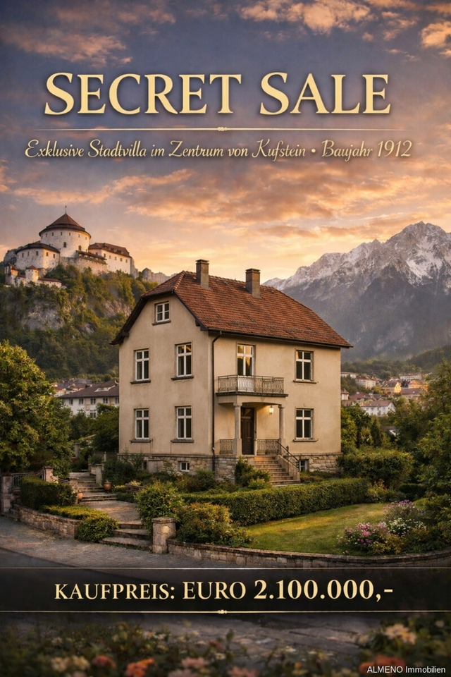 Secret Sale! Wohnfreude in der schönen Stadtvilla für Liebhaber mit 3-4 Wohnungen