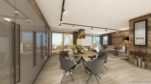 Exclusives Alpen-Penthouse : Luxuriöses Hideaway über den Dächern von St. Johann in Tirol